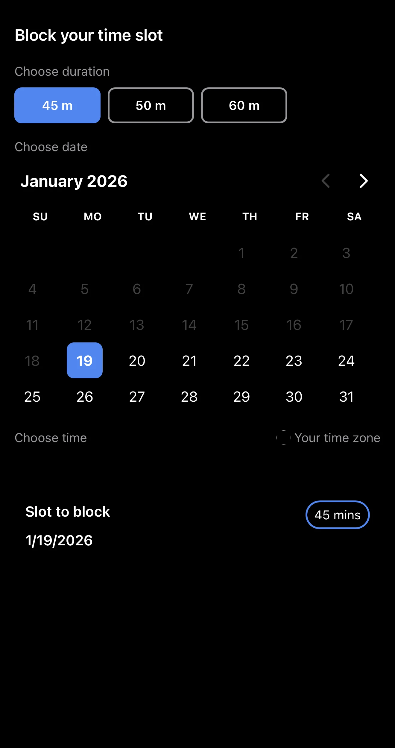 Calendry — Preview 3