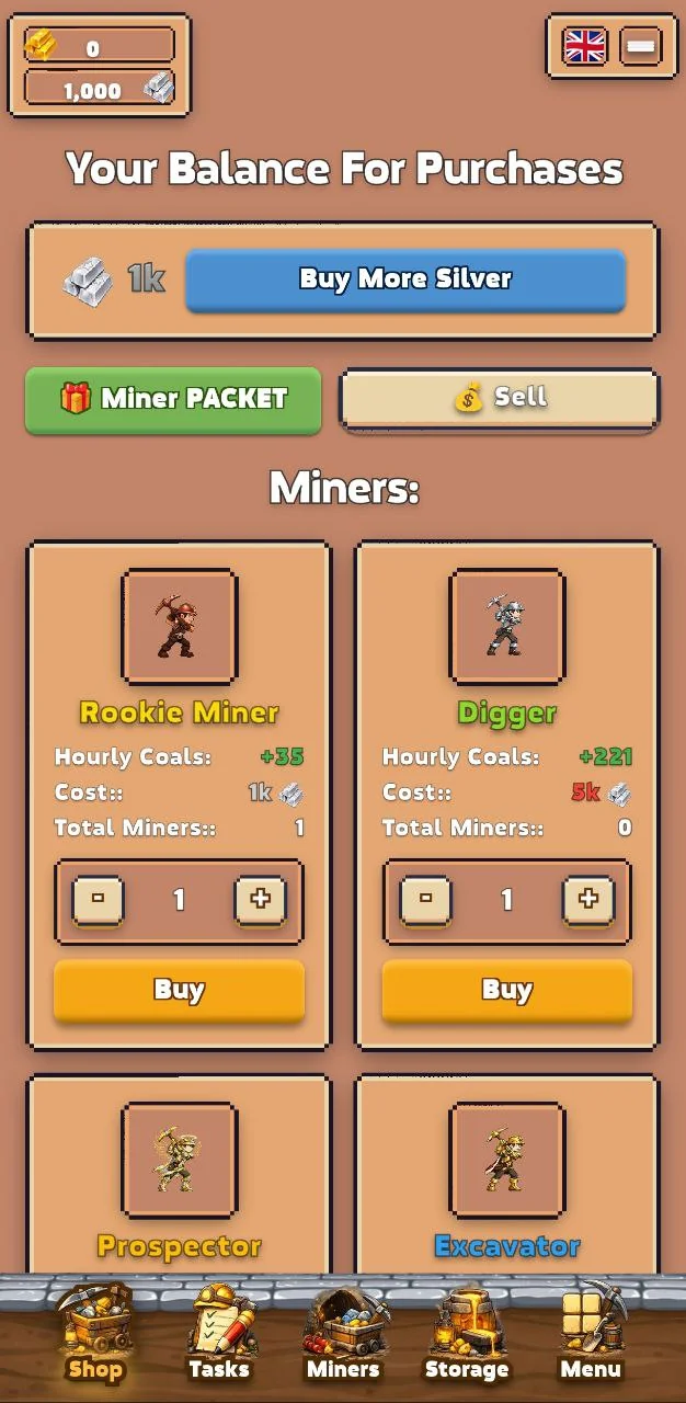 Five Miners — Aperçu 2