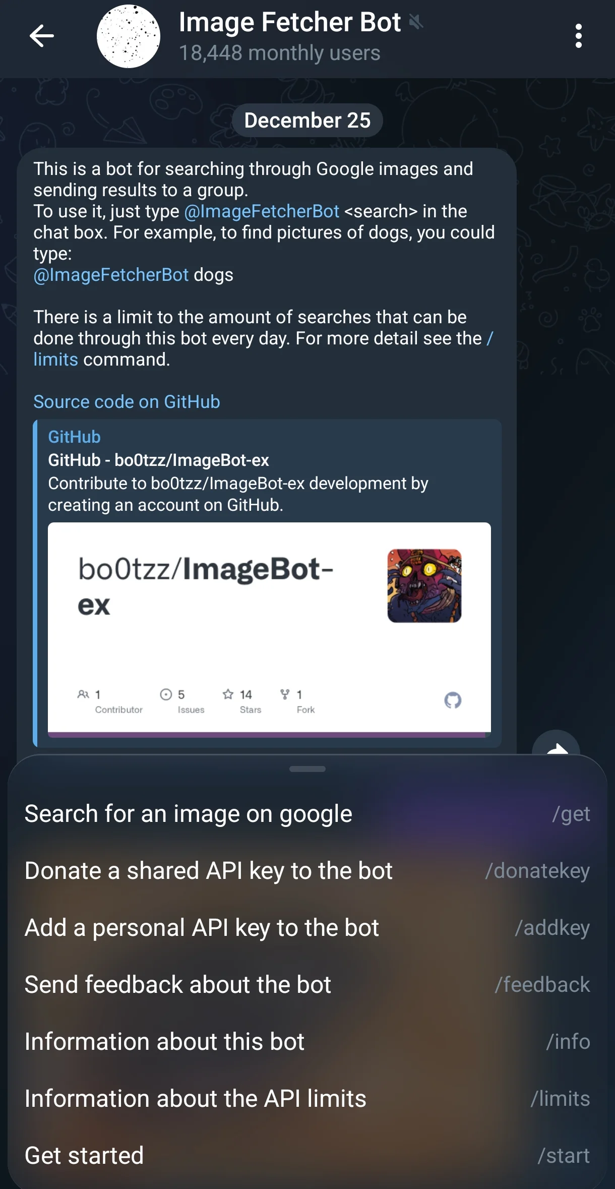 Image Fetcher Bot — Preview 2
