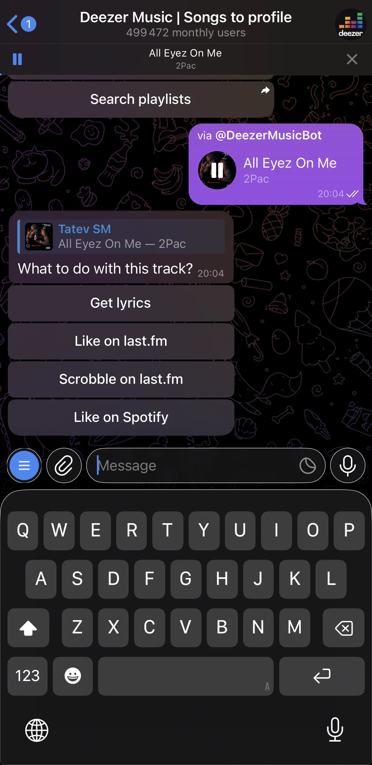 Deezer Music | Songs to profile β Preview 4