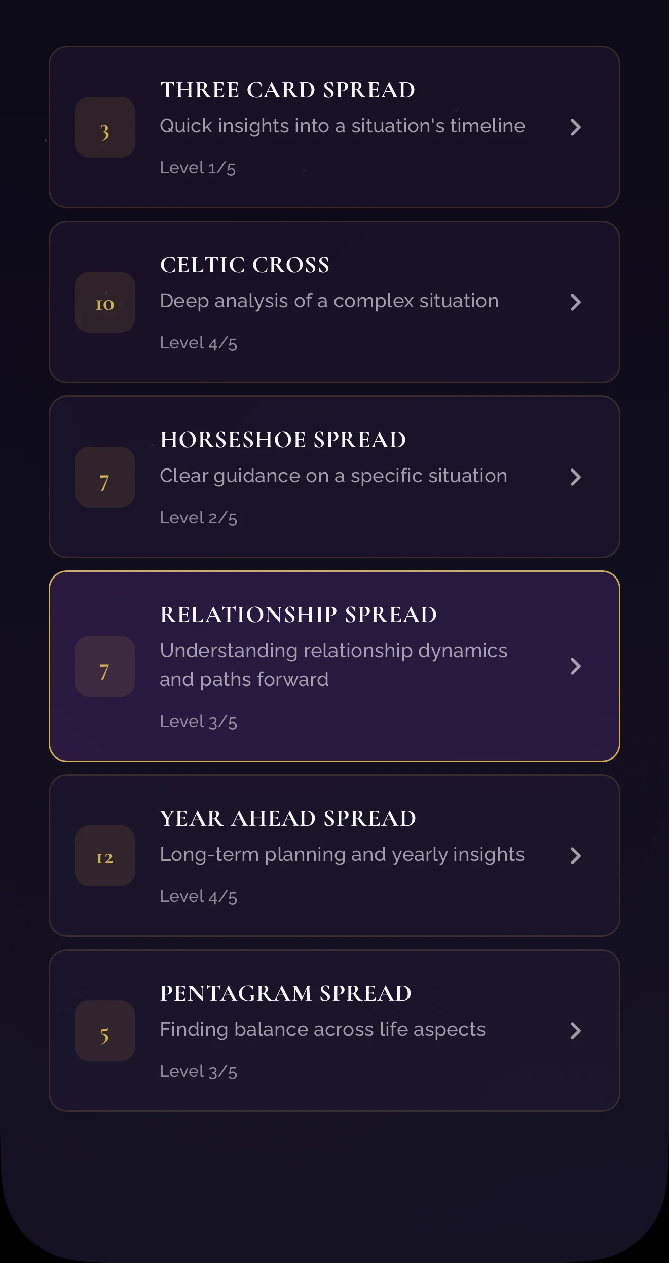 myOracle 🔮 Astrology & Tarot | Shadow Work — Preview 5