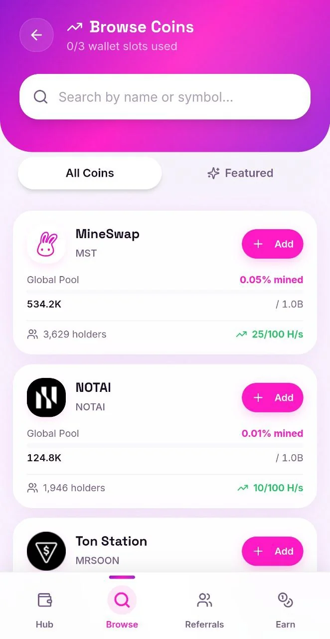 MineSwap — Preview 2