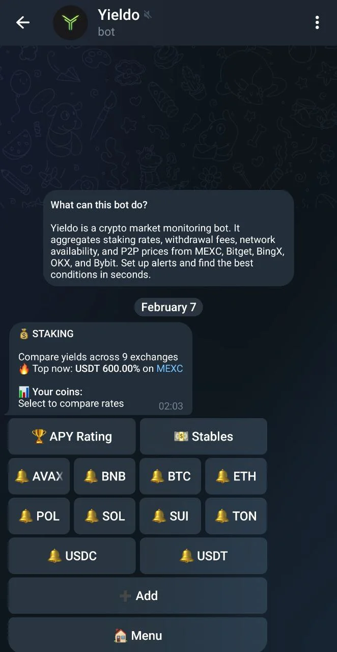 Yieldo — Preview 2