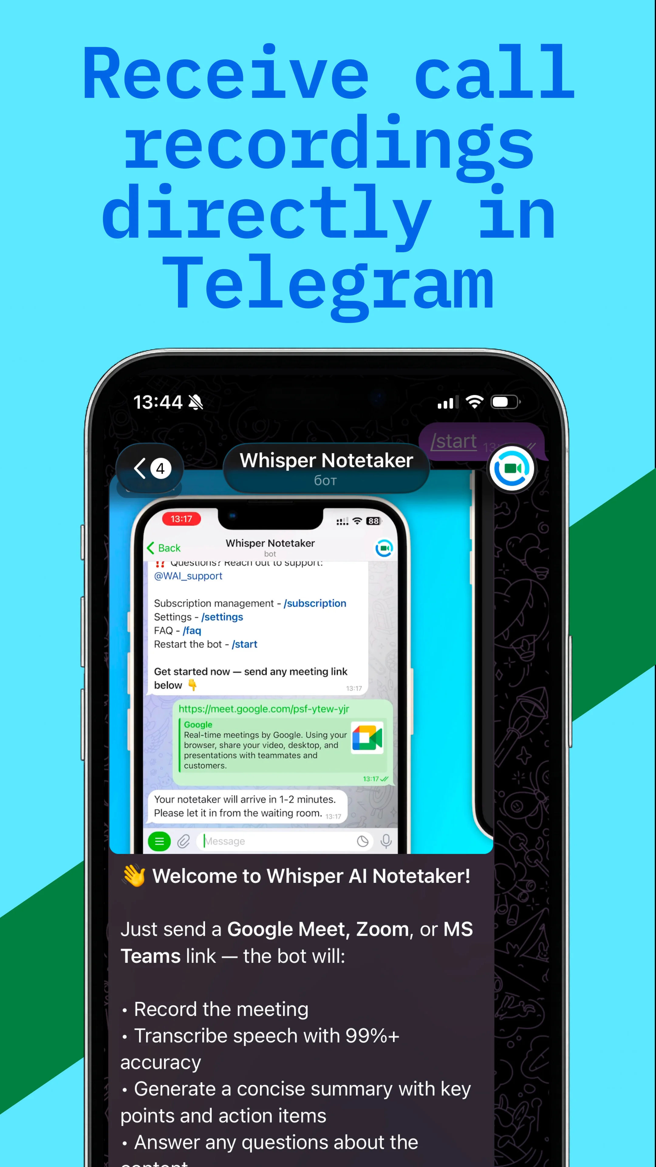 Whisper Notetaker — Preview 4