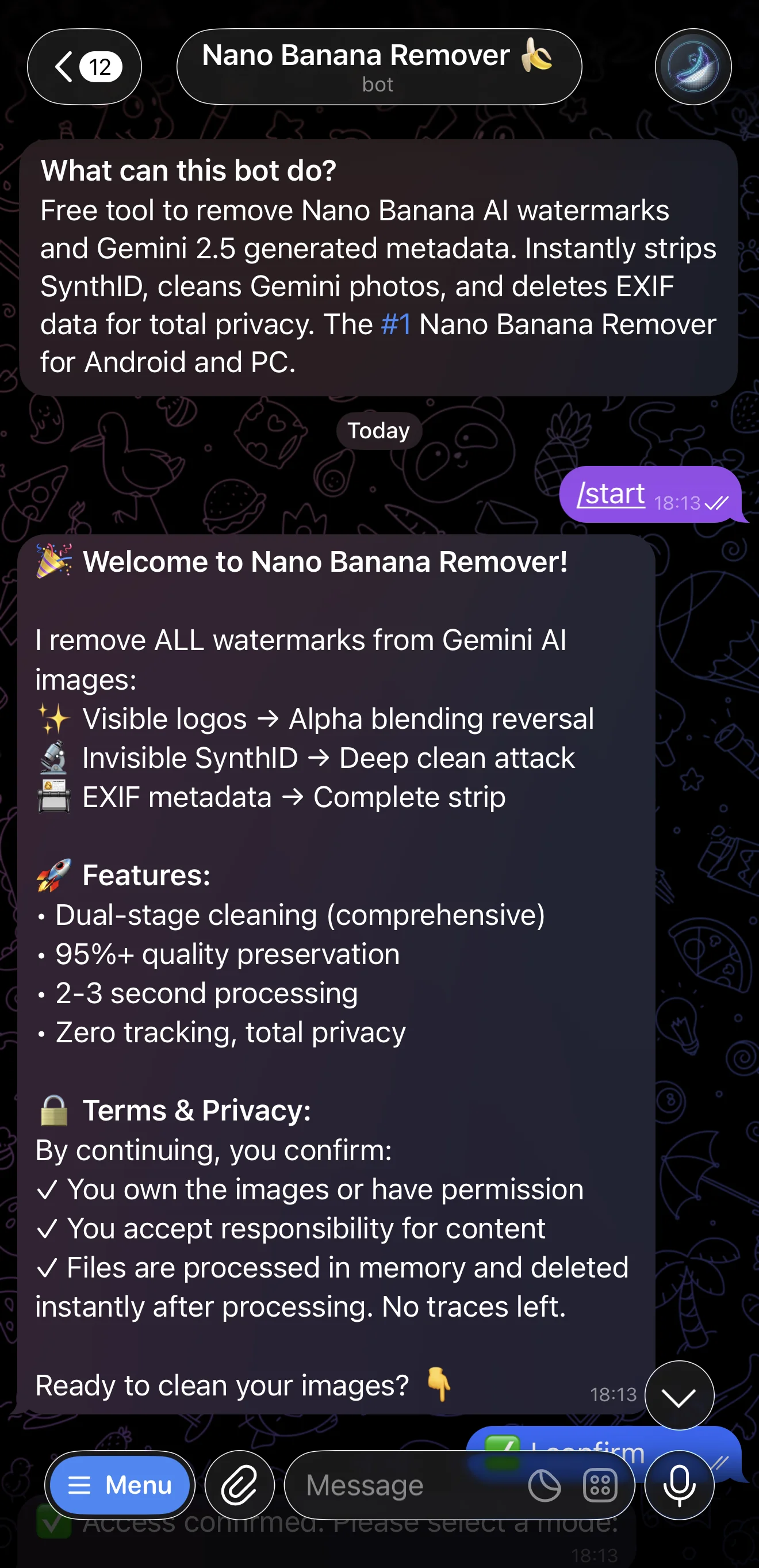 Nano Banana Remover 🍌 — Preview 1