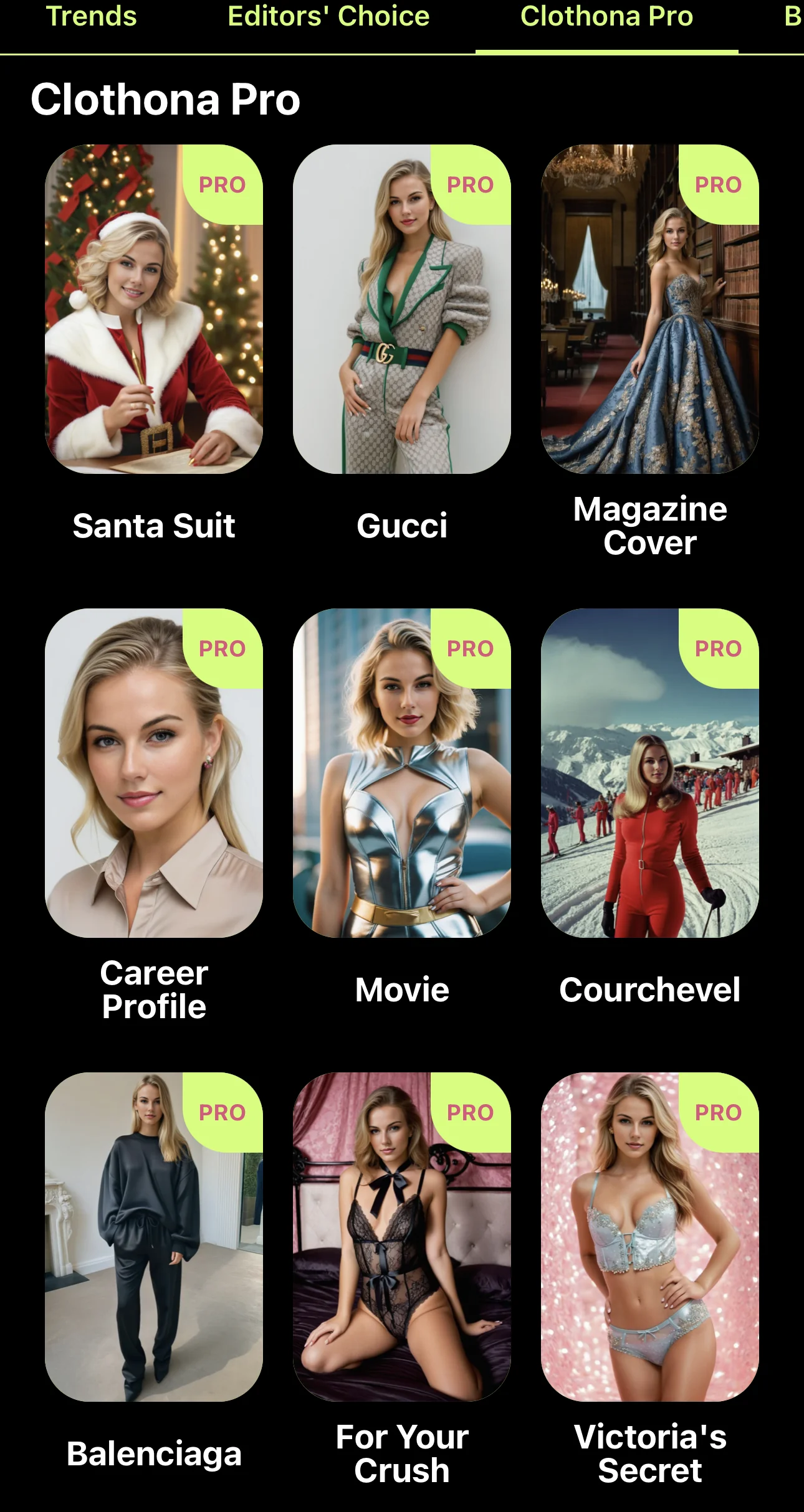 Clothona - AI Photo & Headshot Generator — Aperçu 2