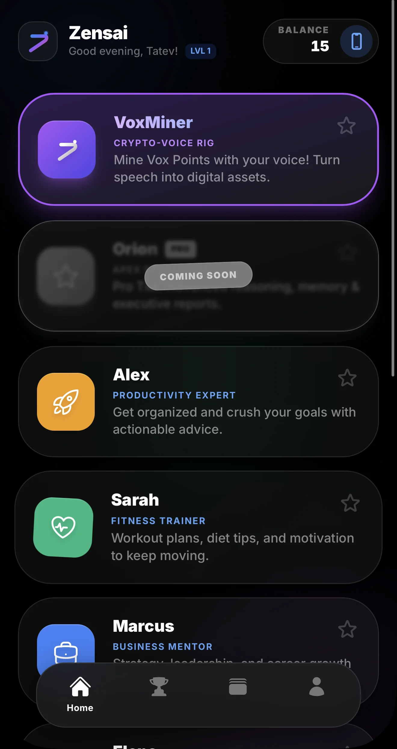 Zensai — Preview 2