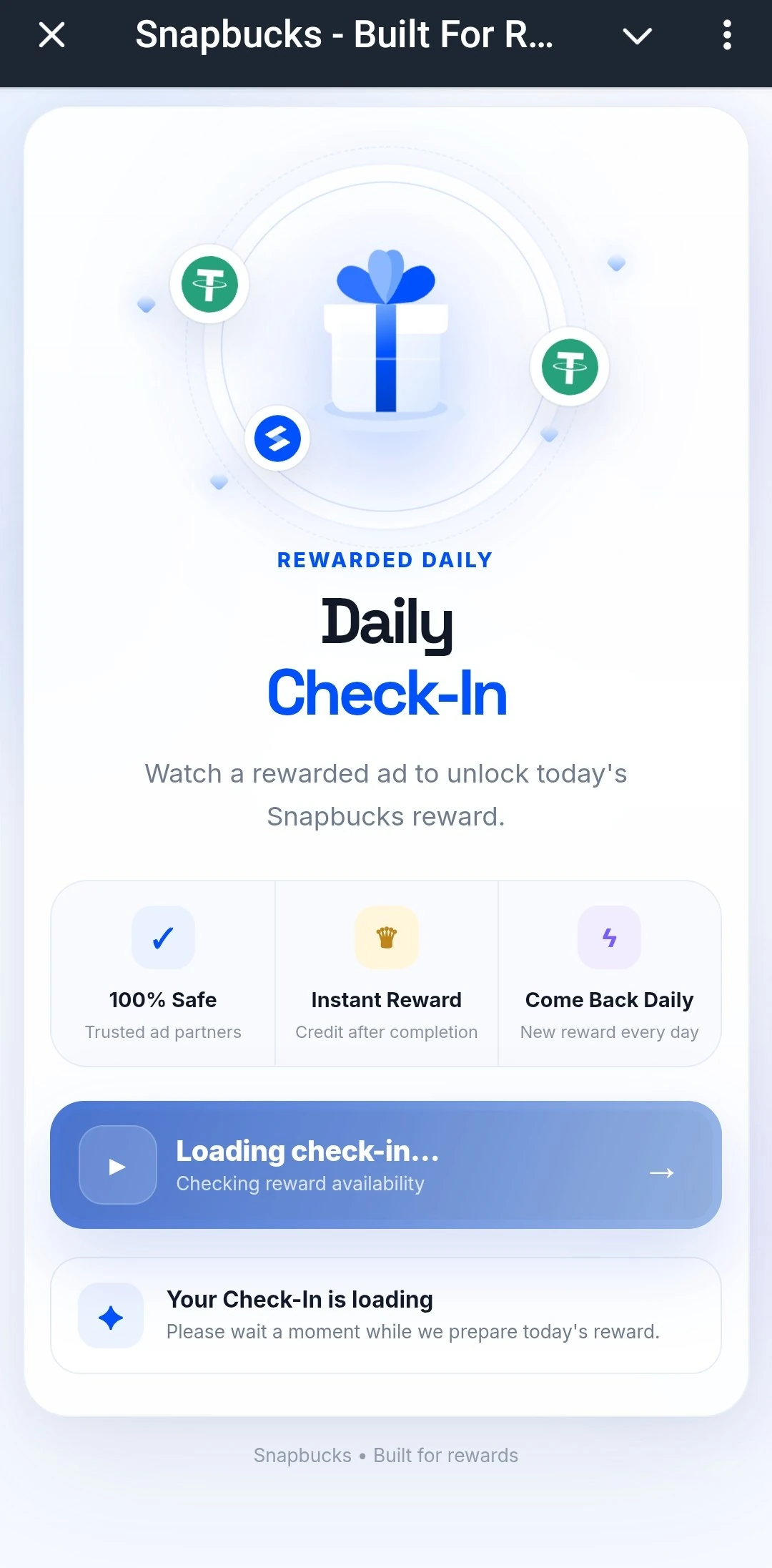 Snapbucks  — Превью 3