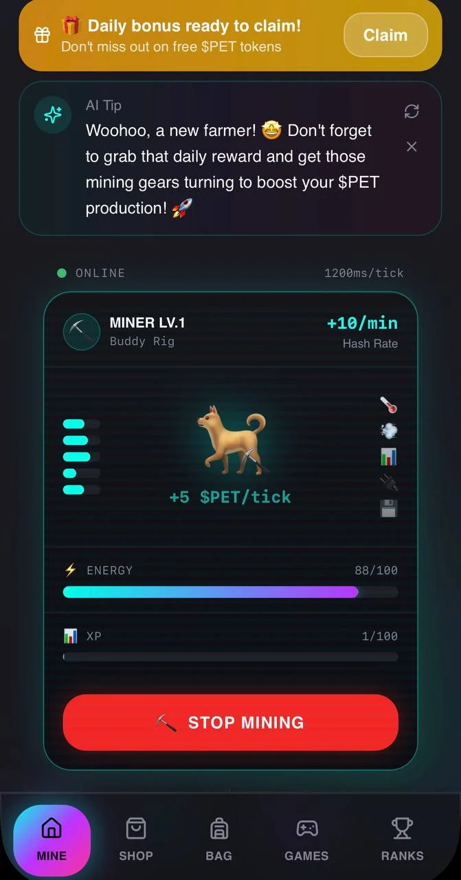 Pet Crypto Farm Empire — Preview 1