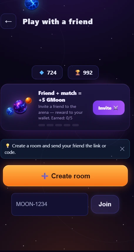Moon Arena — Pratinjau 1