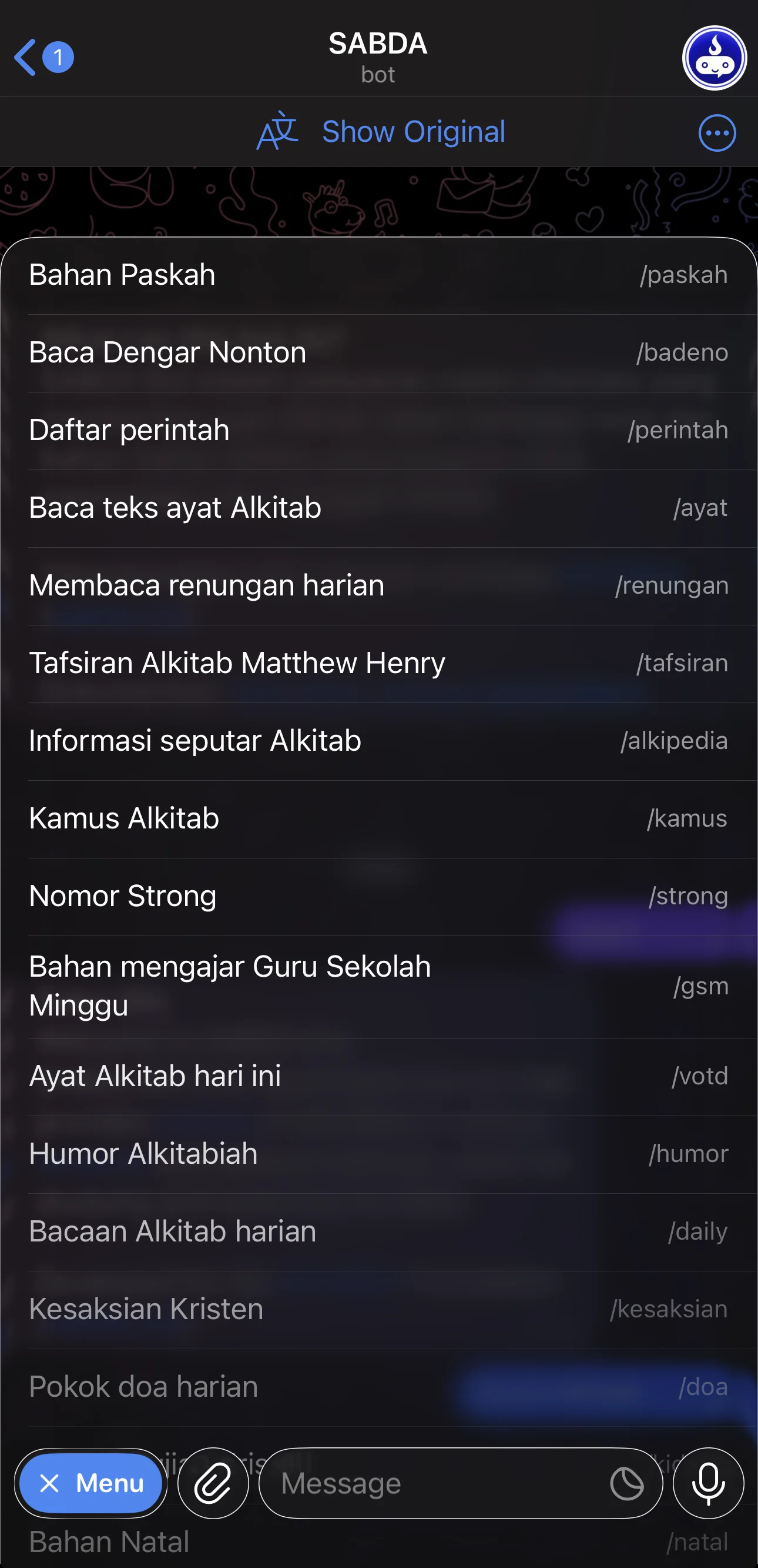 SABDA — Preview 2