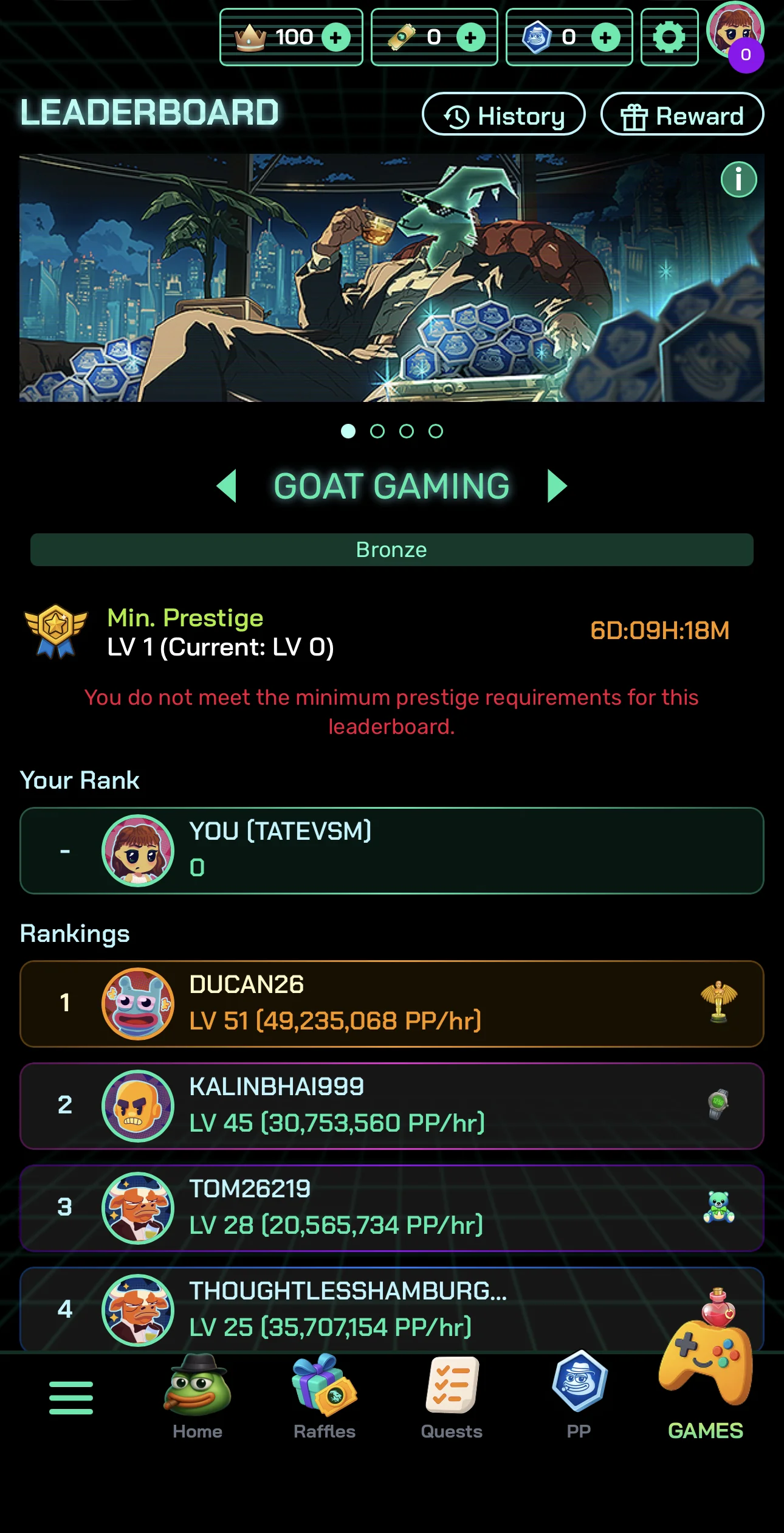 GOAT Gaming — पूर्वावलोकन 2