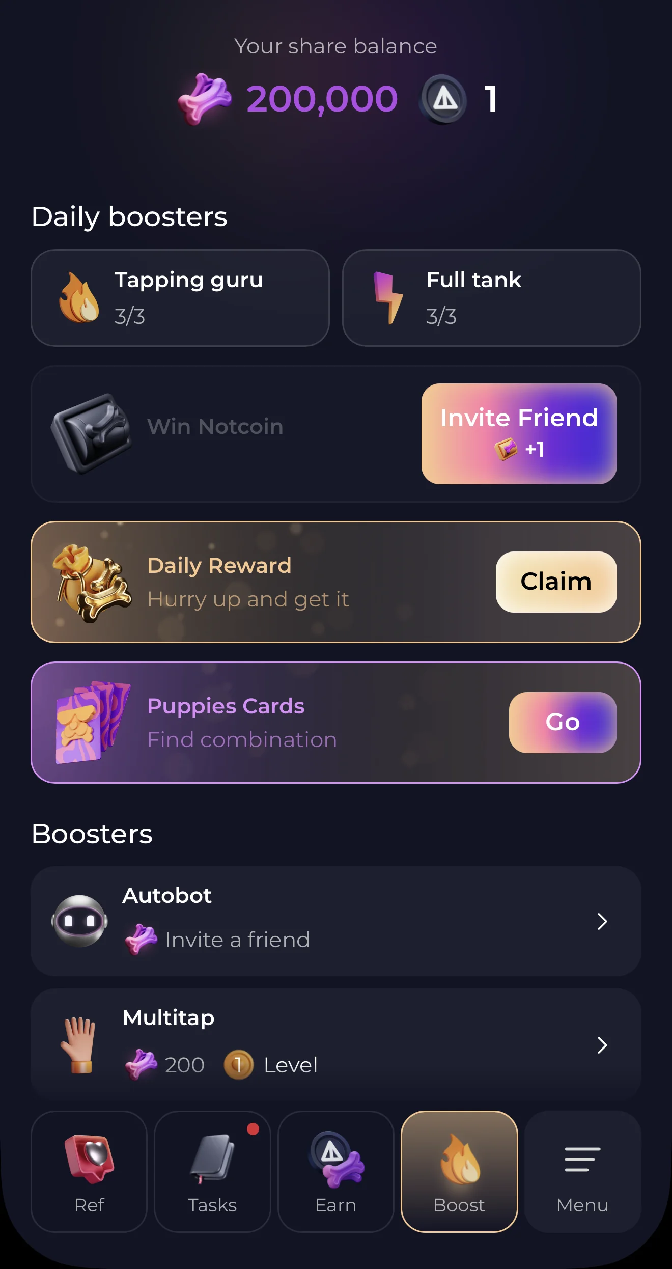 Not Bored Puppies Bot — Pratinjau 4