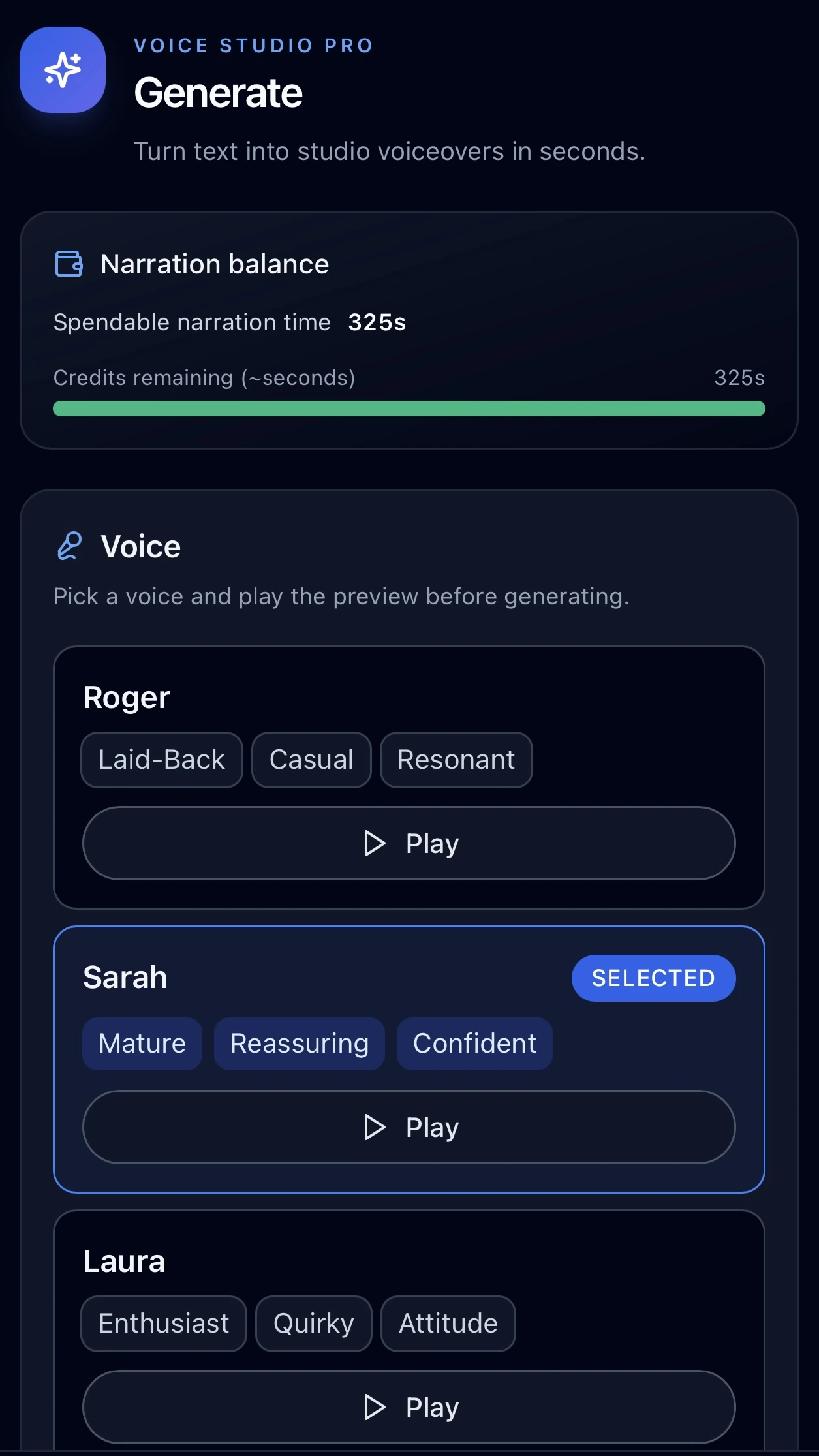 VoiceStudioPro — पूर्वावलोकन 1