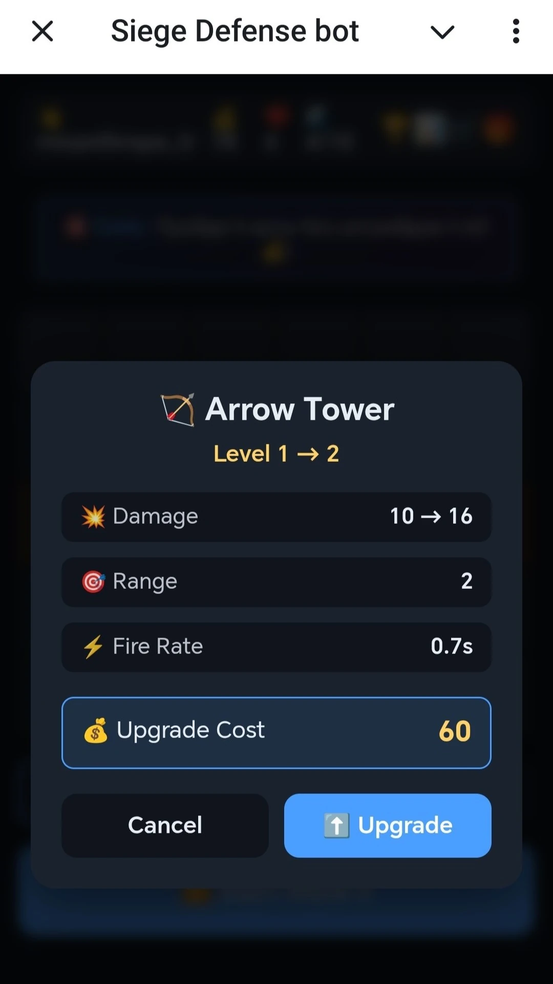 Siege Defense bot — Превью 4
