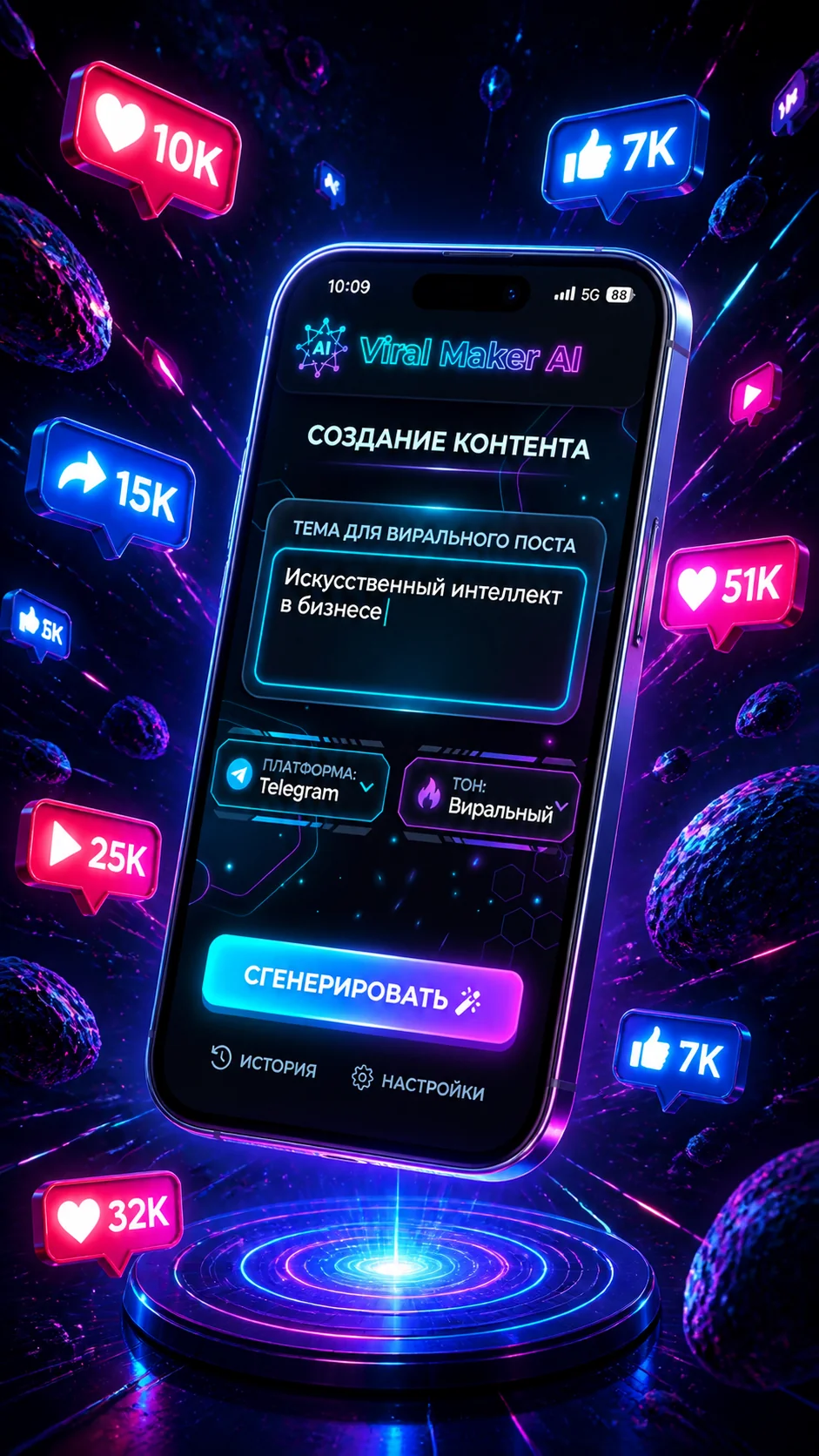 Viral Maker AI — Pratinjau 1