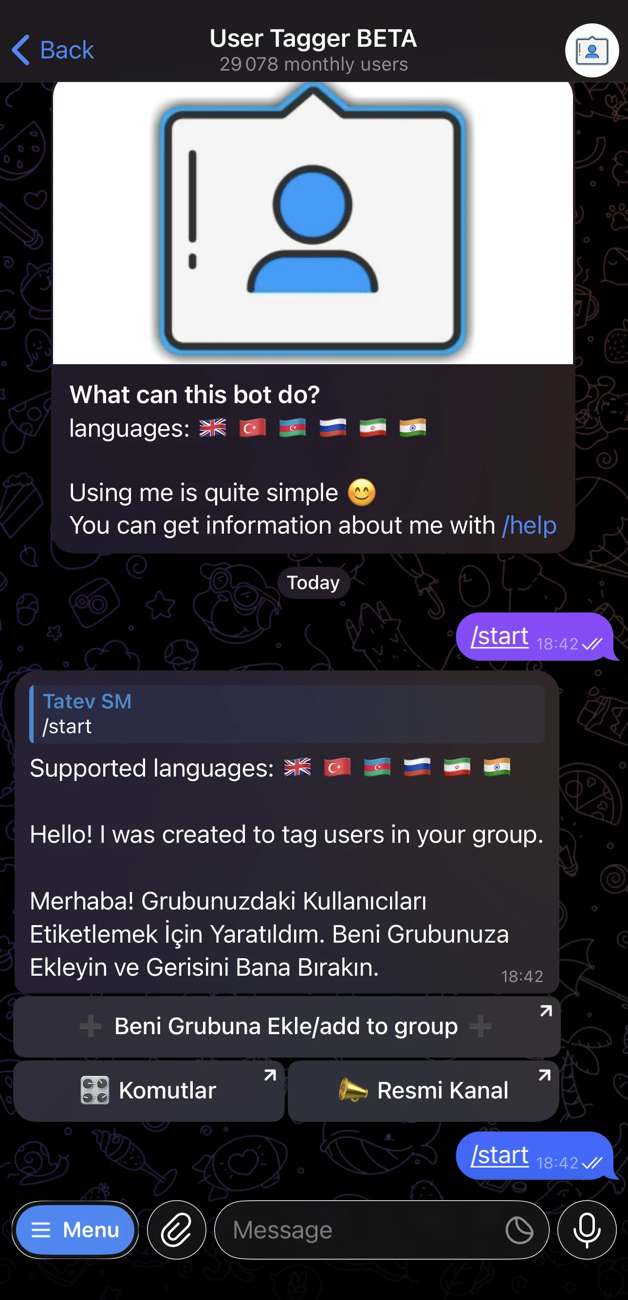 User Tagger BETA — Превью 2