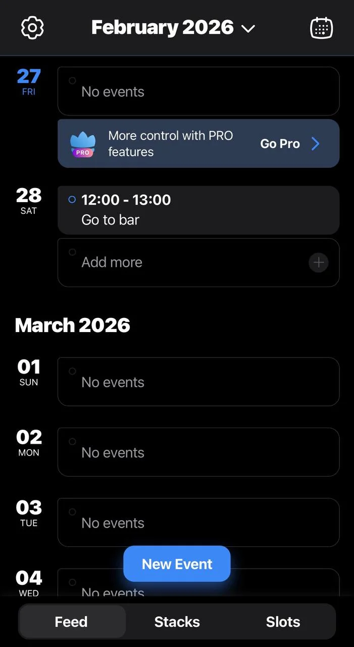 Telegram Calendar — पूर्वावलोकन 3