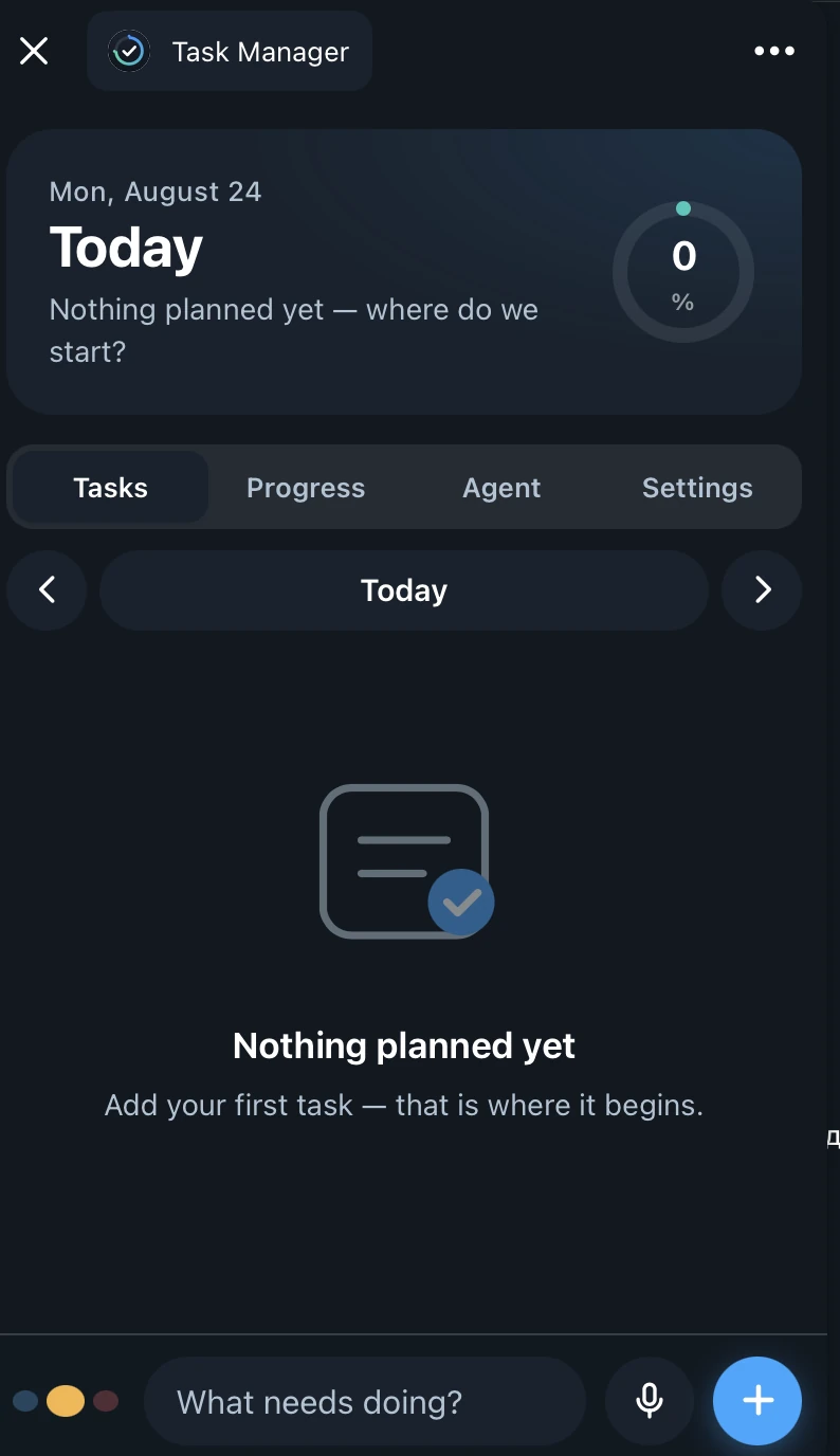 Task Manager — Превью 2