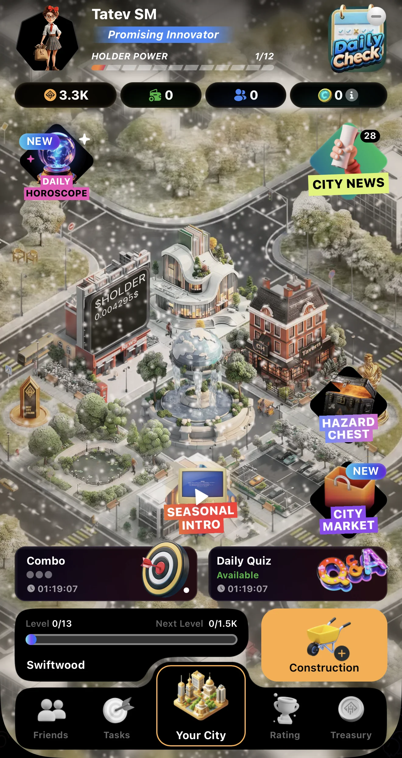 CITY Holder Game 🏠 — Preview 2