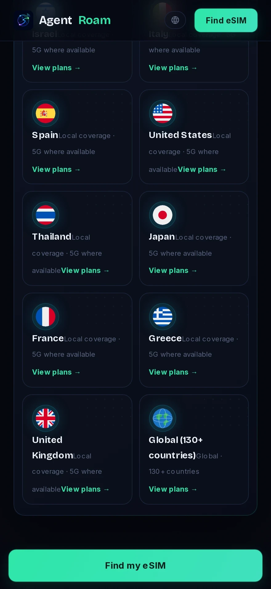 AgentRoam — Preview 3