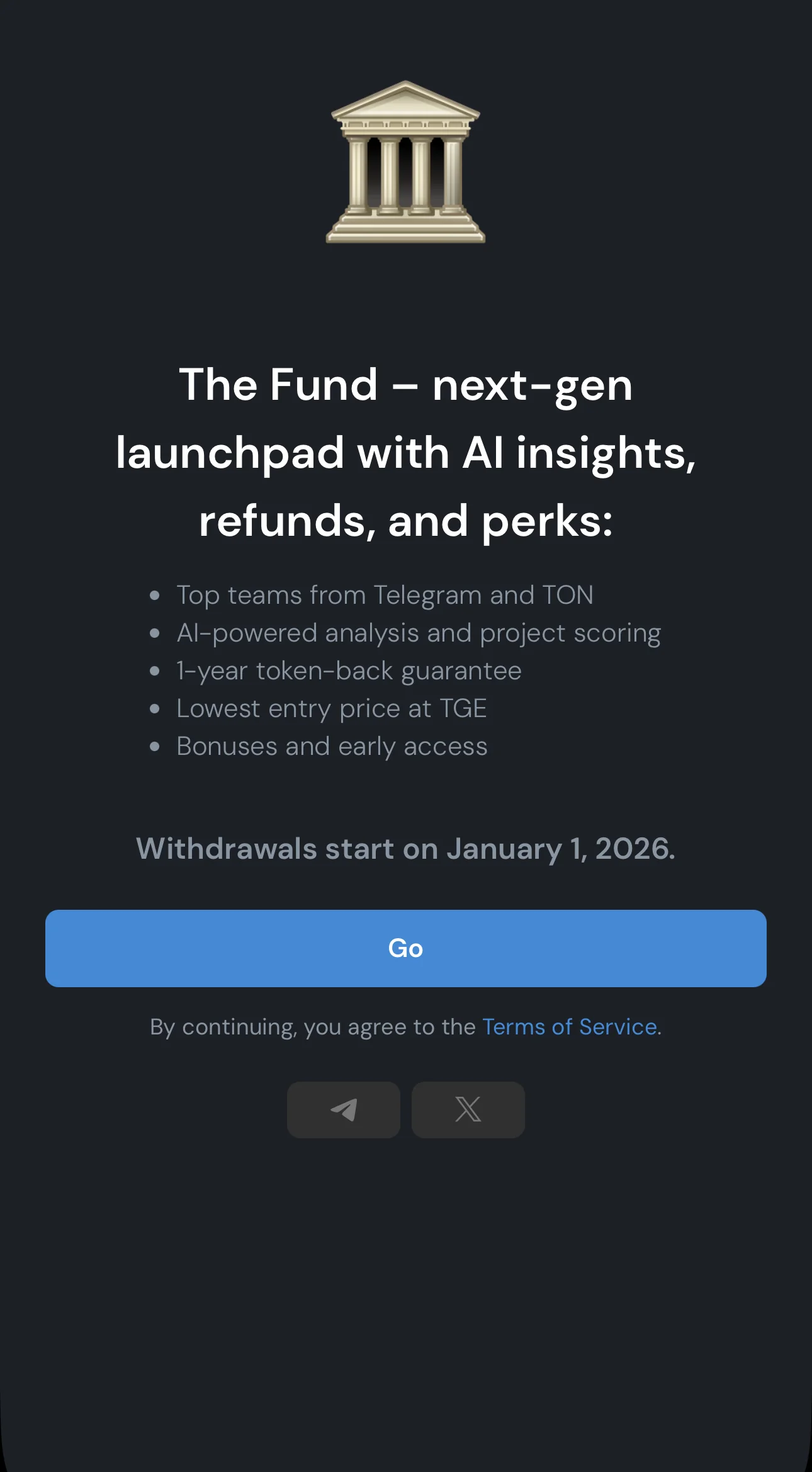 The Fund App — Preview 1