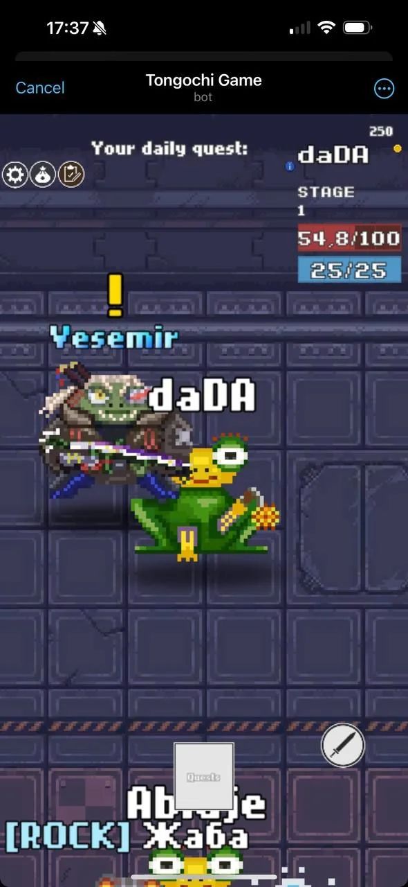 Tongochi Game — Aperçu 1