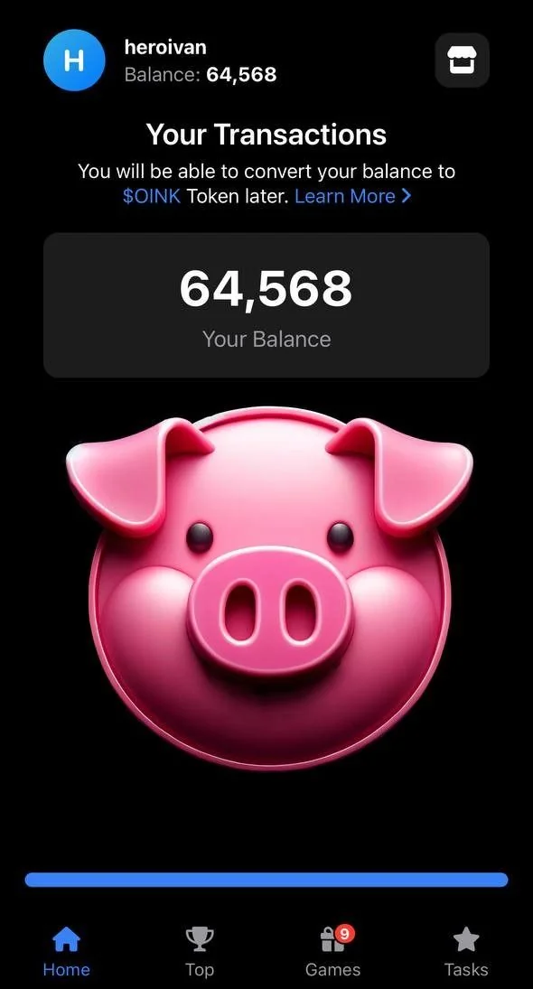OinkCoin — Preview 1