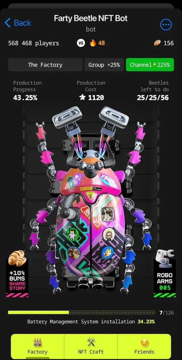 Farty Beetle NFT Bot — Preview 5