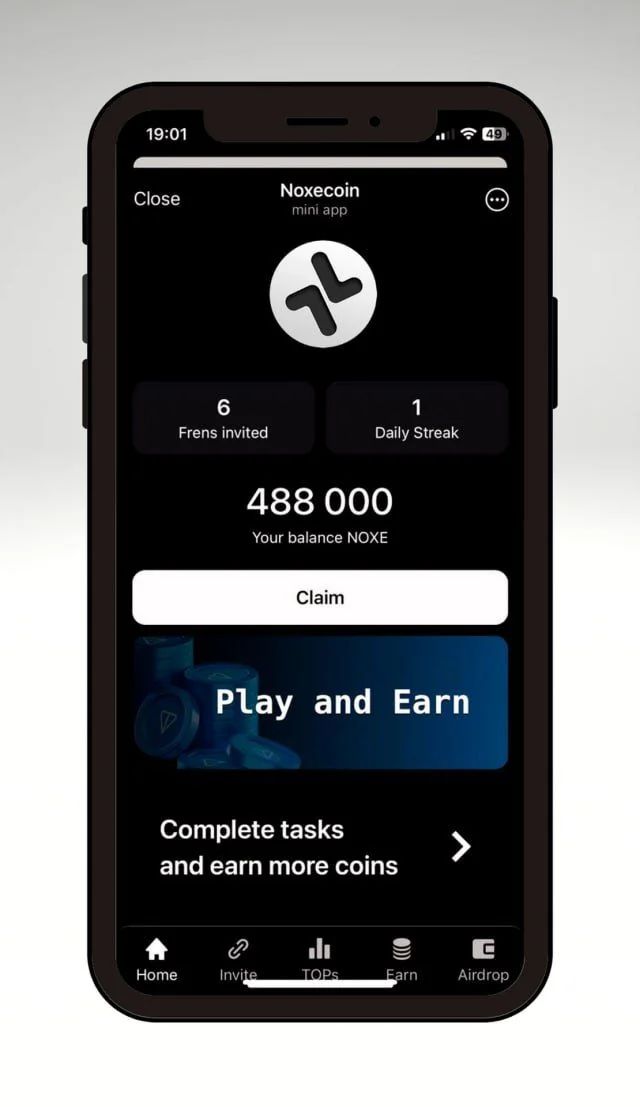 Noxecoin — Aperçu 1