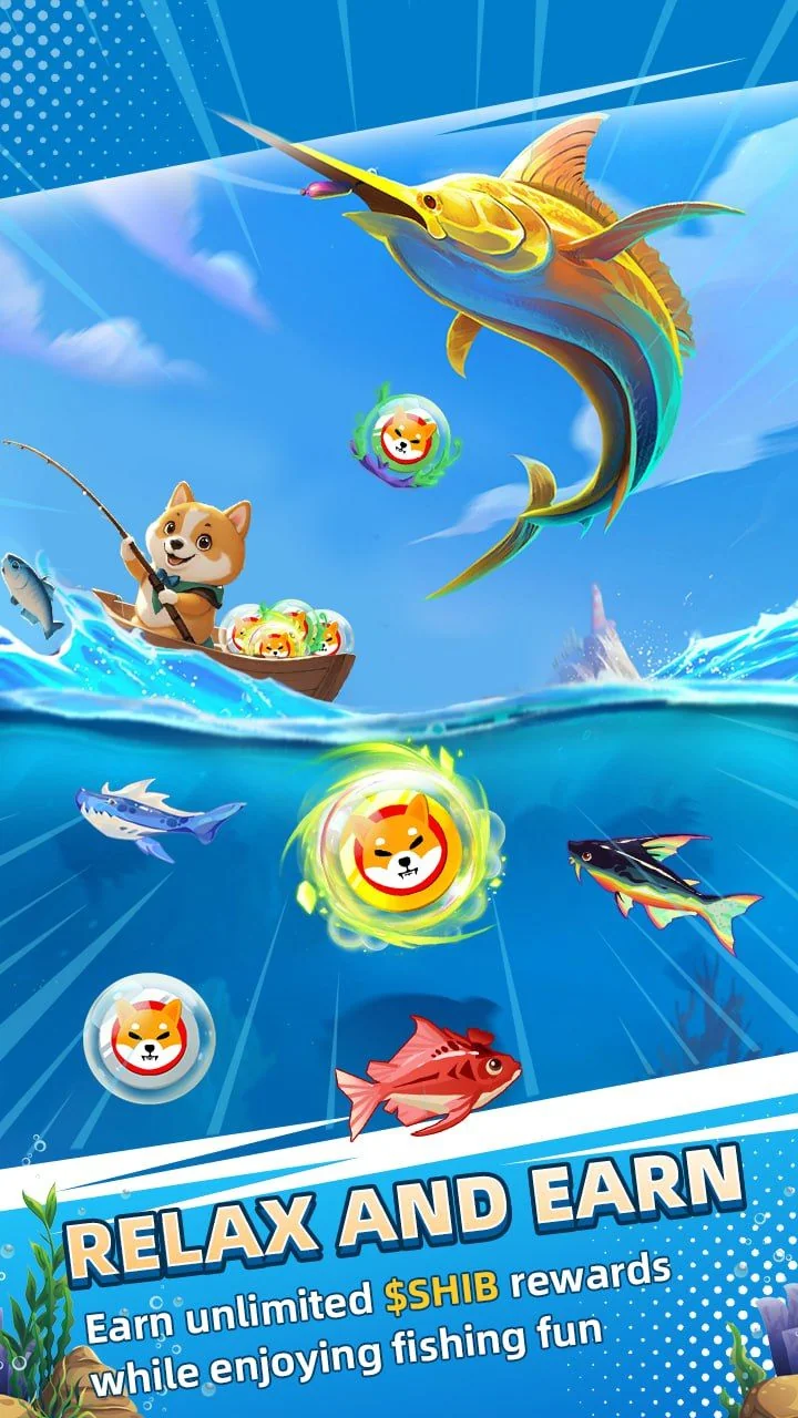 Shiba Fishing — Pratinjau 1