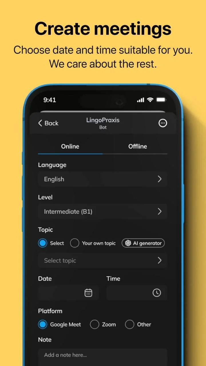 LingoPraxis: Speaking Club — Preview 1