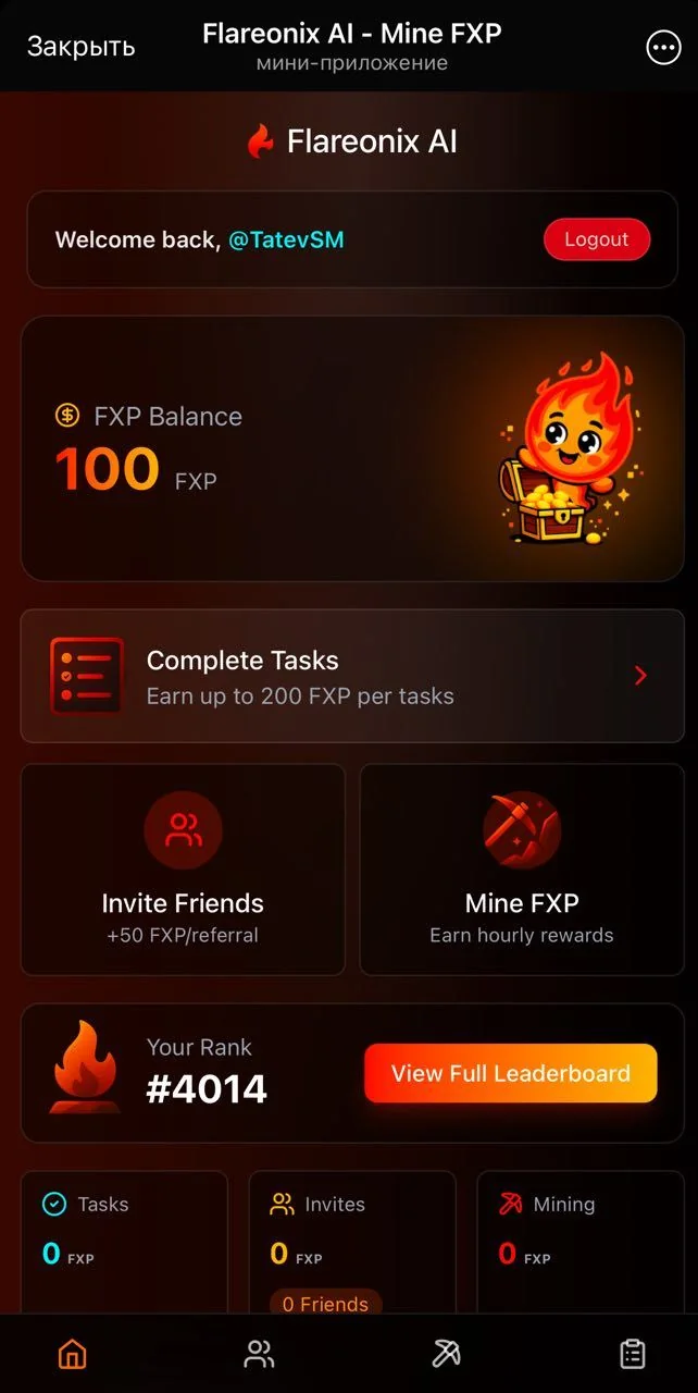 Flareonix AI - Mine FXP — पूर्वावलोकन 1