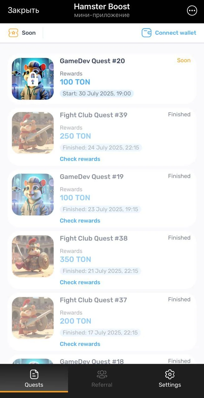Hamster Boost — Pratinjau 2