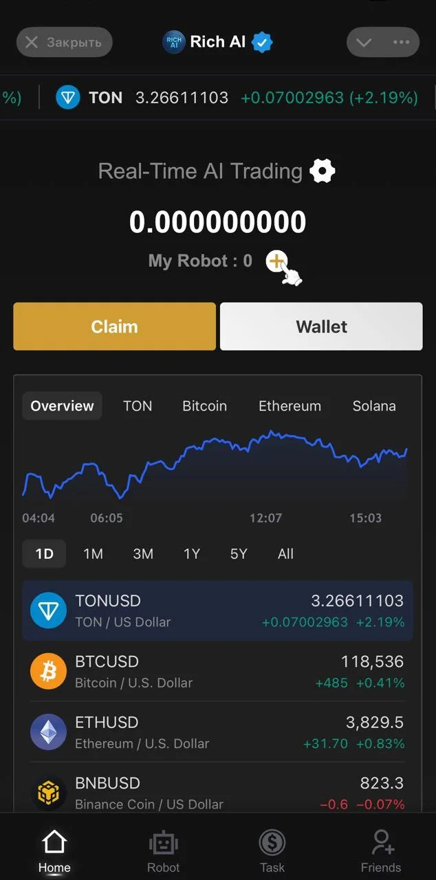Rich AI App — Preview 1