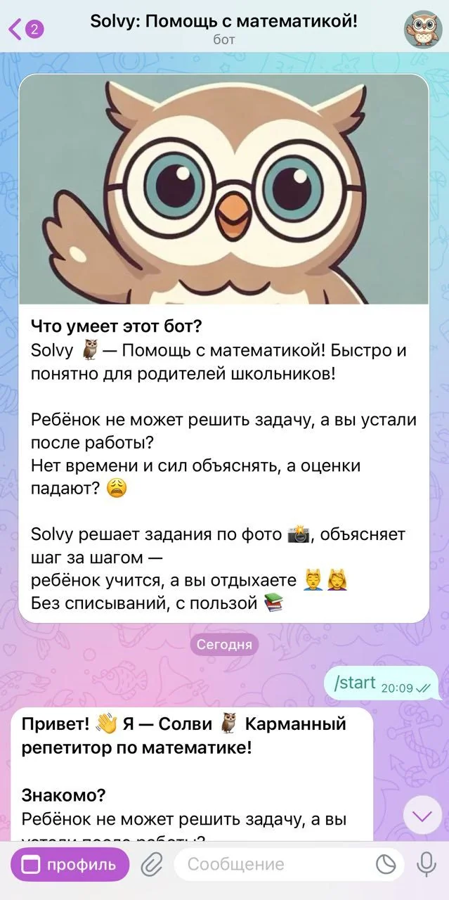 Solvy: Help with math! — Preview 1
