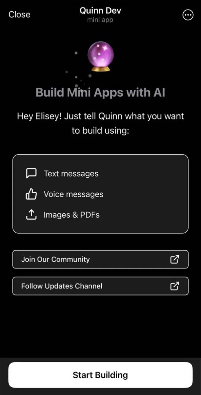 Quinn Dev — Превью 2