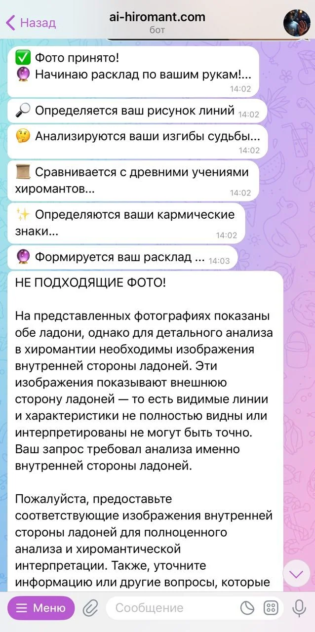 ai-hiromant.com — Aperçu 3