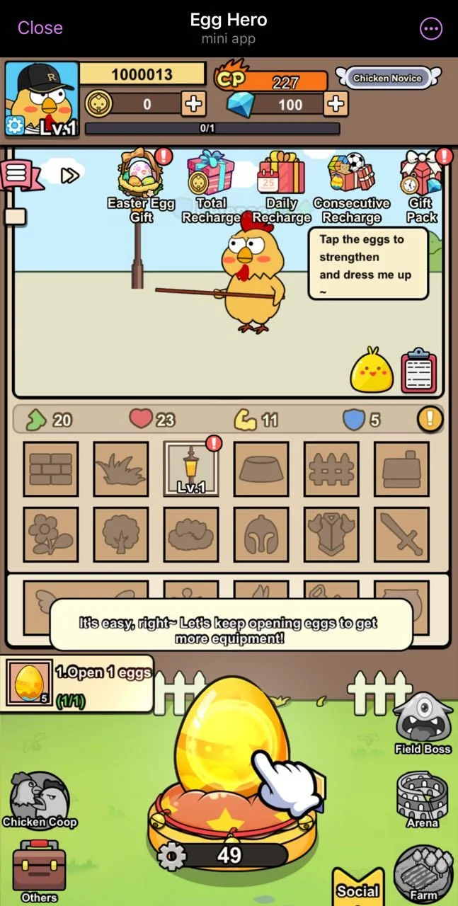 Egg Hero — Preview 1