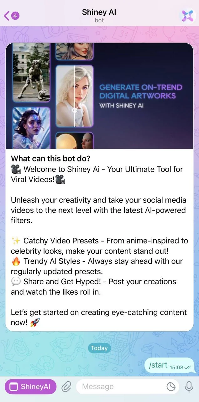Shiney AI — Preview 2