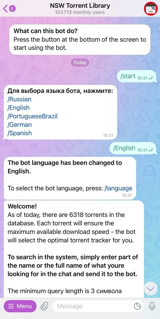 NSW Torrent Library — Preview 2