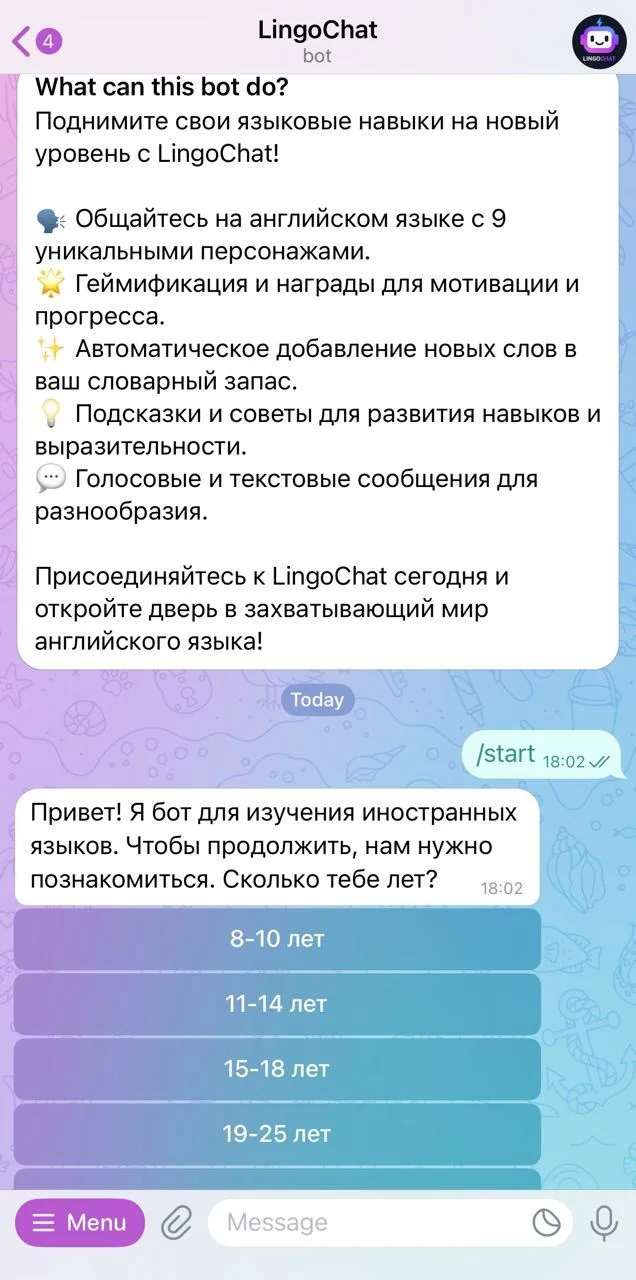 LingoChat — Превью 1