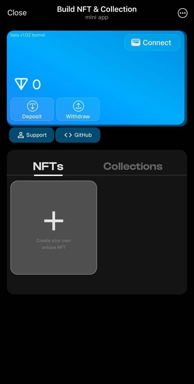 Build NFT & Collection — पूर्वावलोकन 1