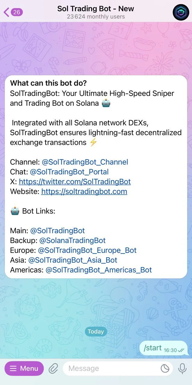 Sol Trading Bot - New — Pratinjau 2