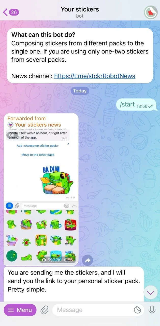 Your stickers — Preview 1