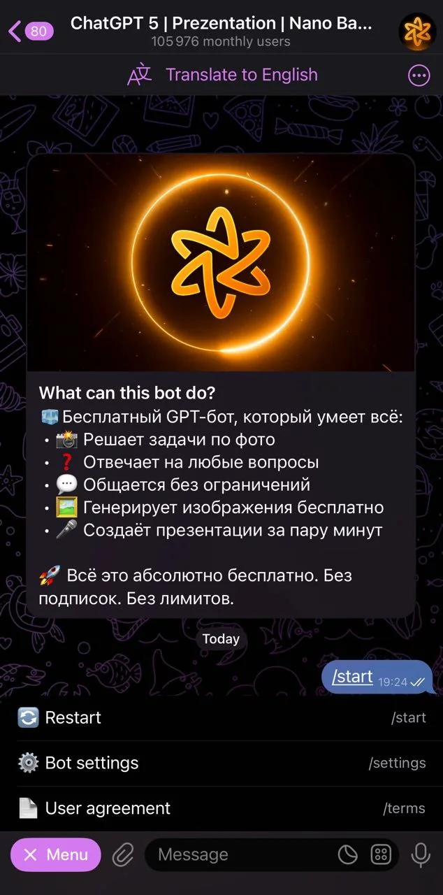 ChatGPT 5 | Prezentation | Nano Banana — Preview 1