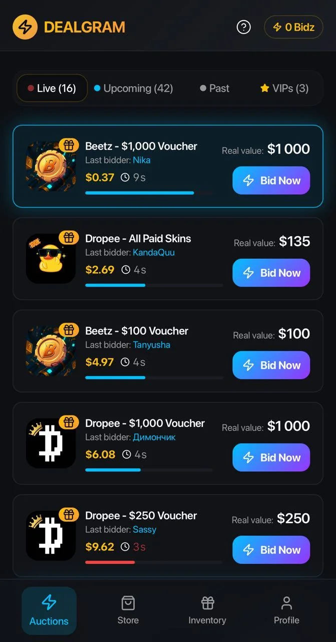 DealGram ⚡️💎 — Pratinjau 1