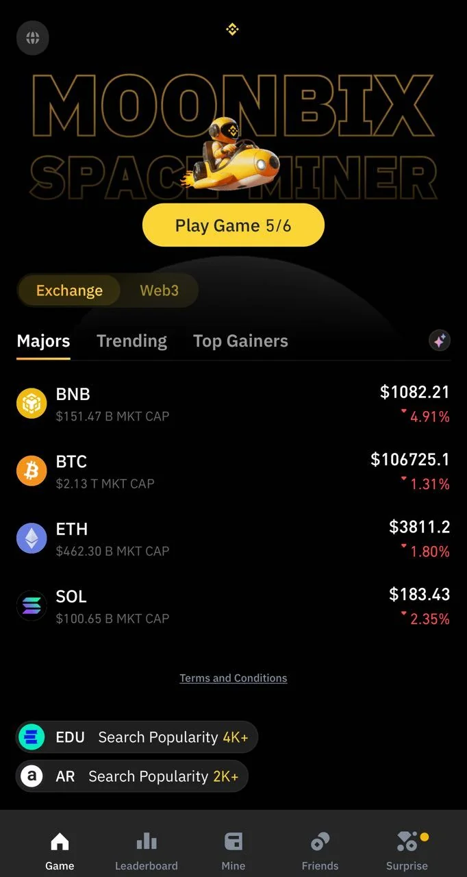 Binance Moonbix bot — Preview 2