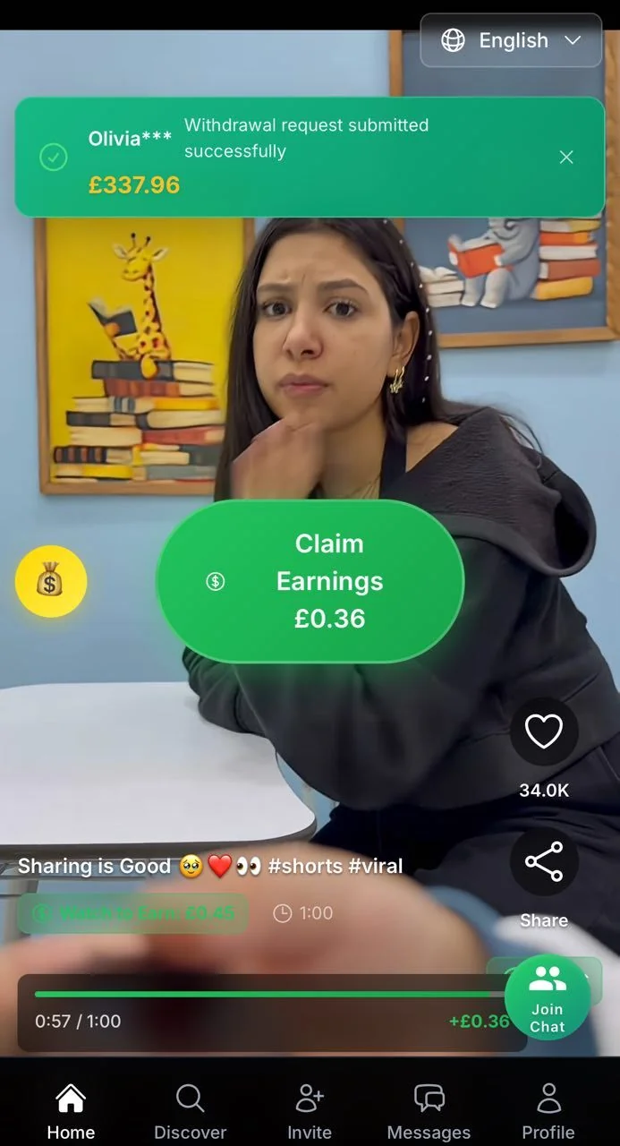 VideoEarn — Pratinjau 1