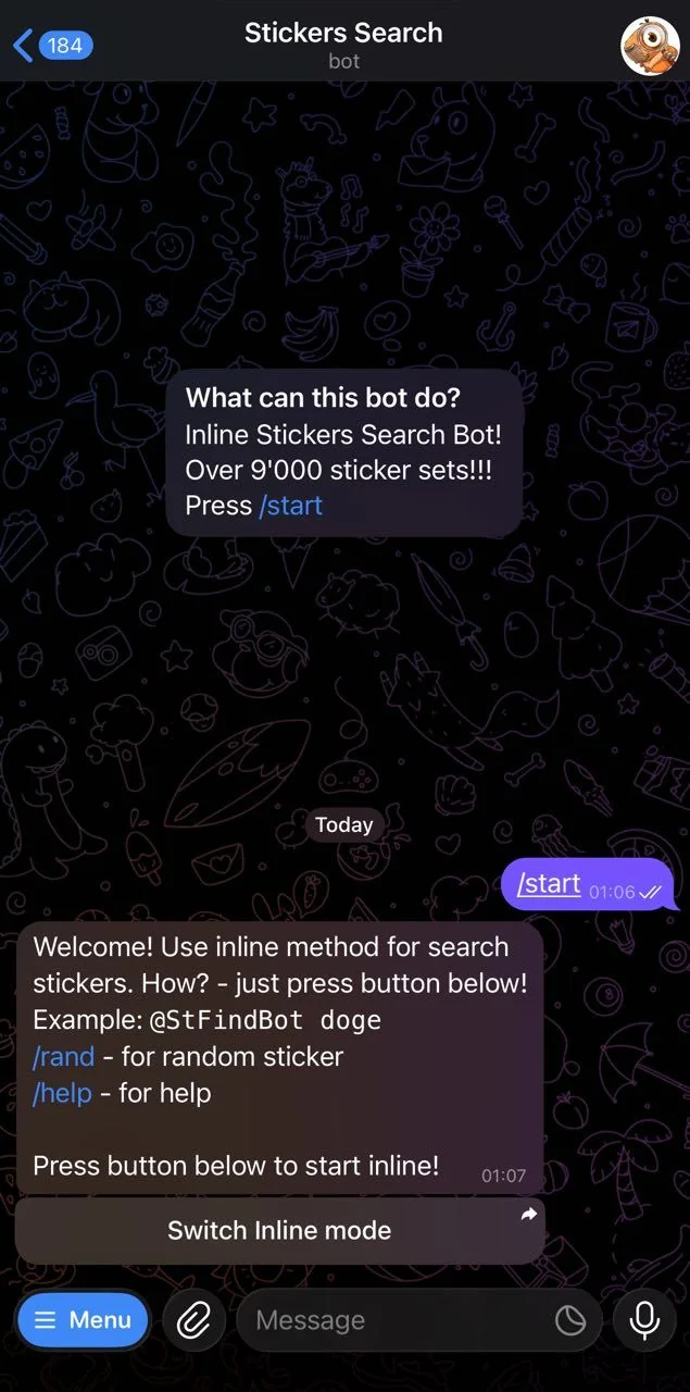 Stickers Search — Превью 1